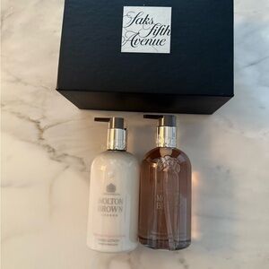 Molton Brown Hand Lotion and Body Wash Duo - Cream and Brown
